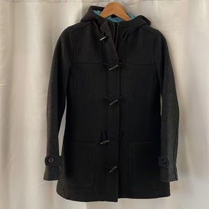 Tretorn hooded pea coat in Medium